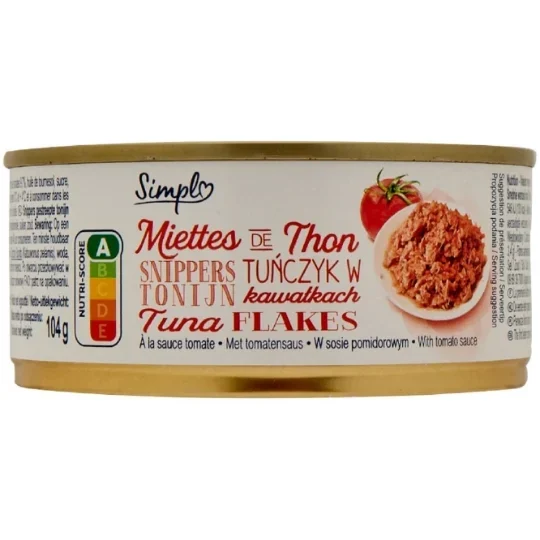 Simpl Miettes de thon à la sauce tomate
